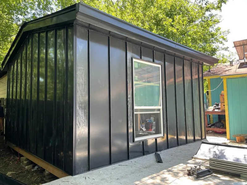 Black standing seam metal wall panels for Roof Inspection in Memphis